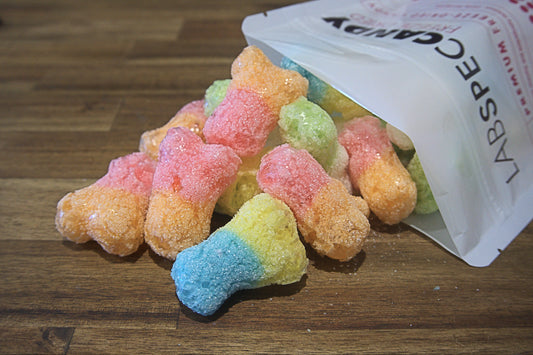 Freeze Dried Trolli Super Sour Bears
